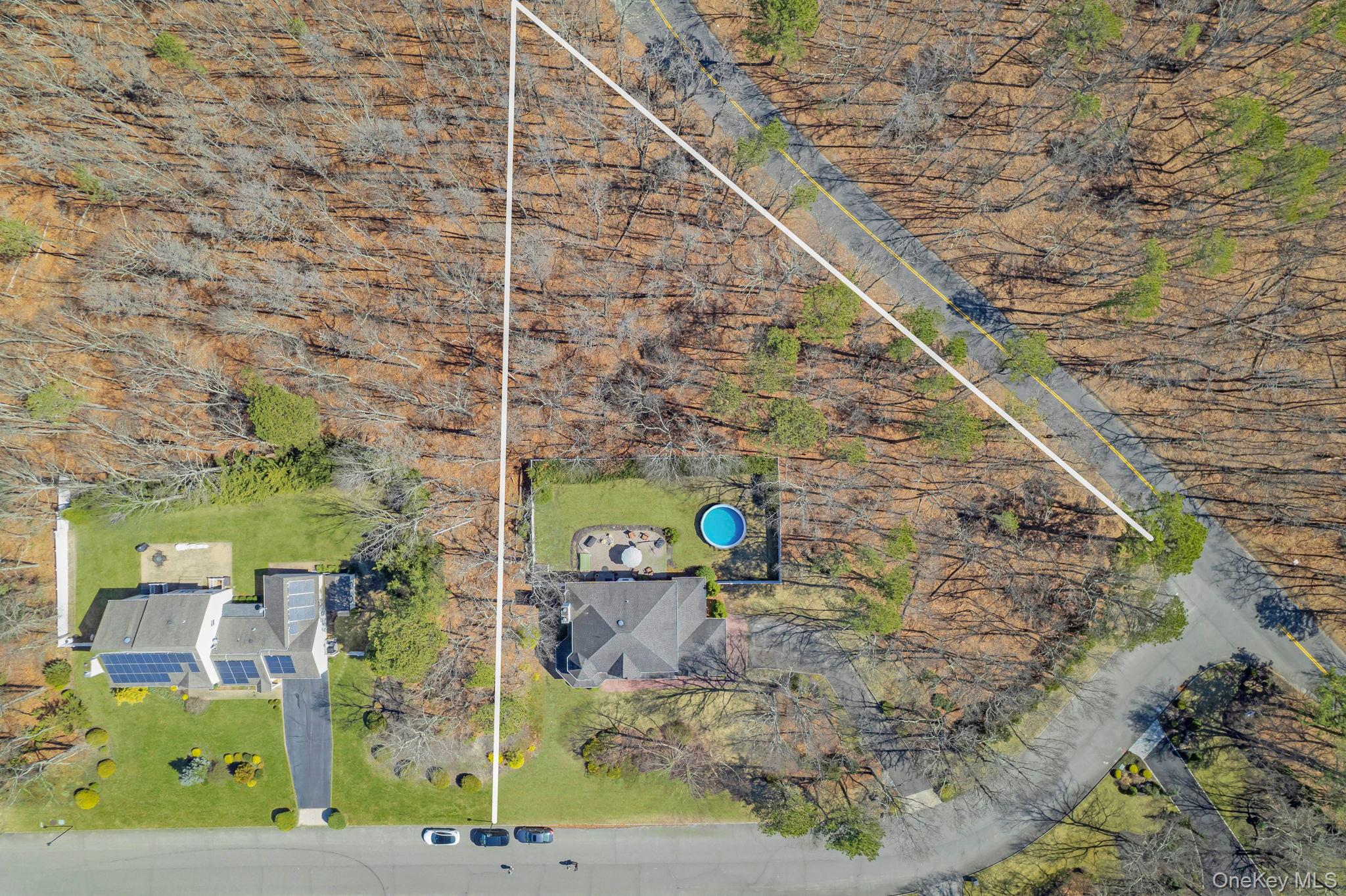 20 Ricky Road Manorville, NY 11949 - Photo 25 of 27 a view of aerial view of residential houses with outdoor space