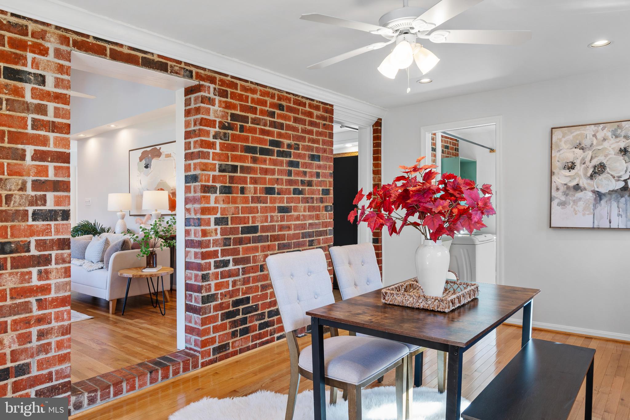 3504 Falling Green Road Olney, MD 20832 - Photo 17 of 54 a view of a dining room with furniture and wooden floor