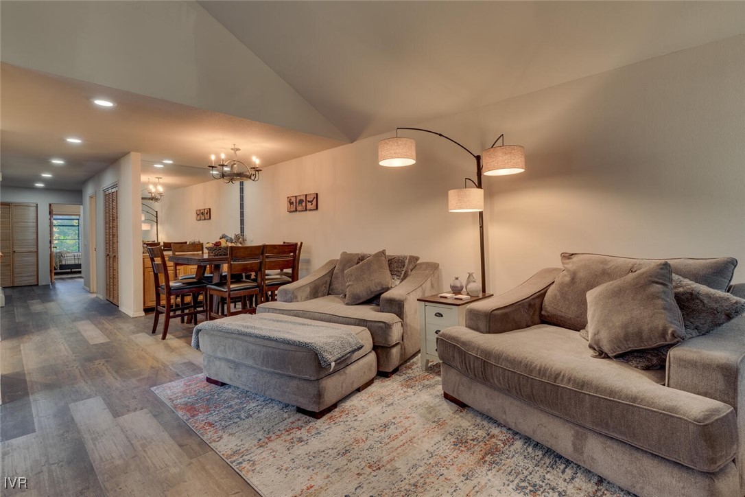 931 Incline Way, Unit 249 Incline Village, NV 89451 - Photo 5 of 21 a living room with furniture and wooden floor