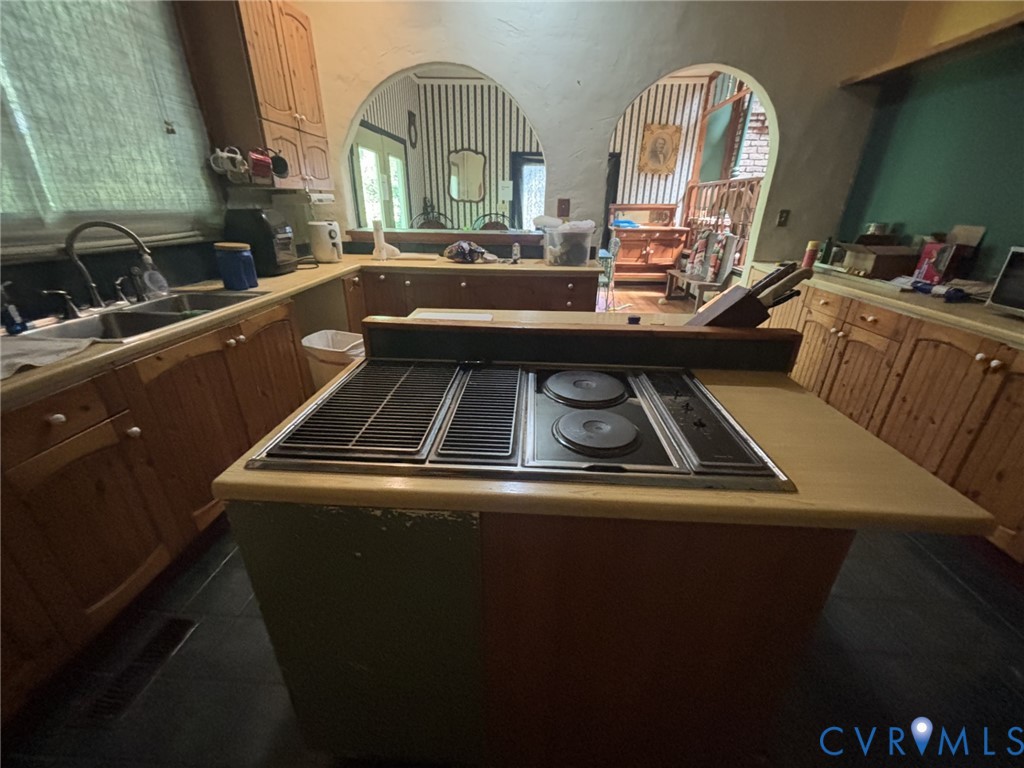6424 Hackney Circle North Chesterfield, VA 23832 - Photo 10 of 23 a view of kitchen with sink stove and cabinets