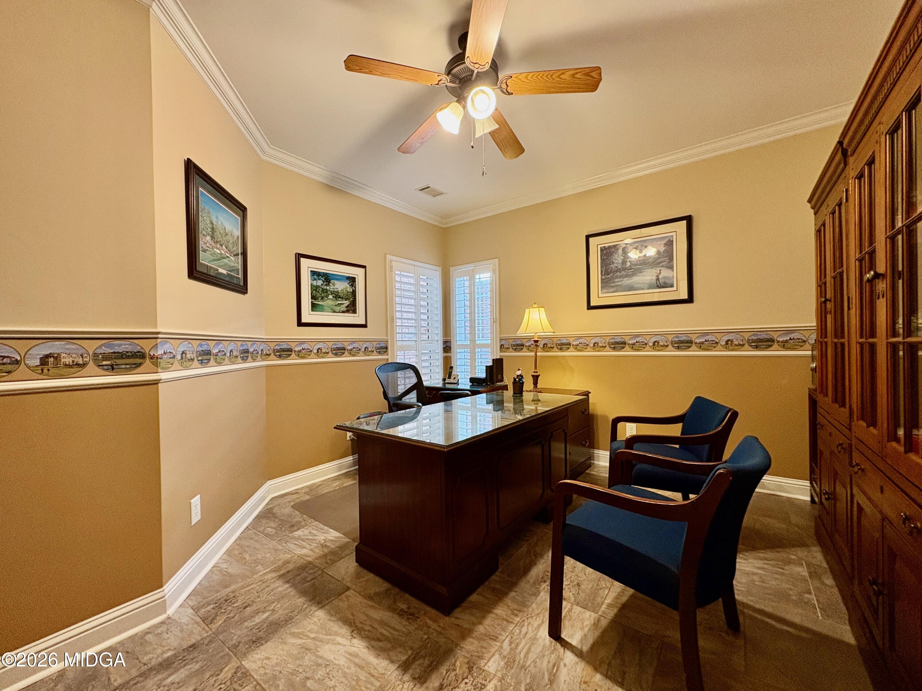 119 Bartlett Way Centerville, GA 31028 - Photo 22 of 48 a view of a workspace with furniture