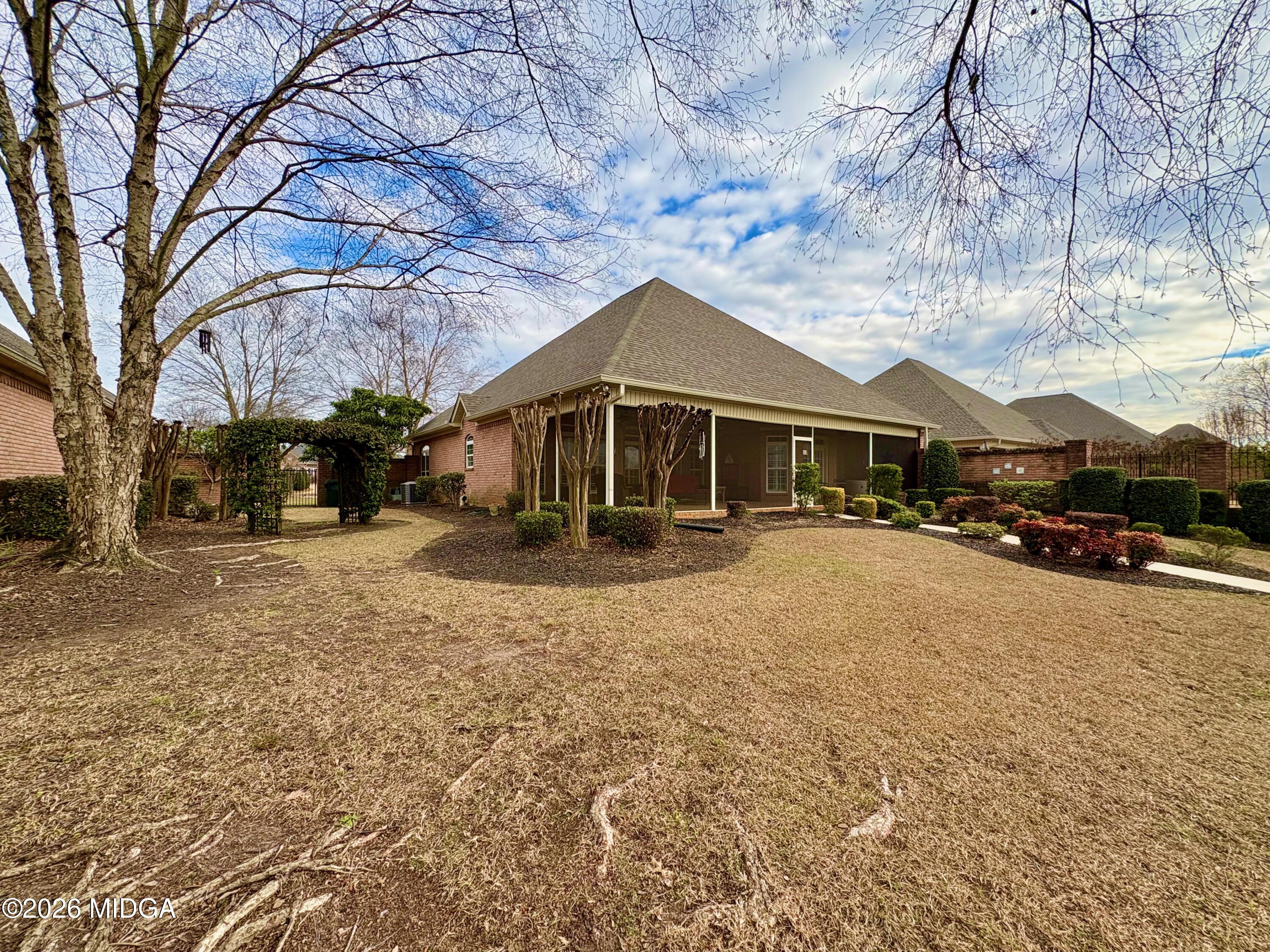 119 Bartlett Way Centerville, GA 31028 - Photo 33 of 48 a front view of a house with a yard and garage