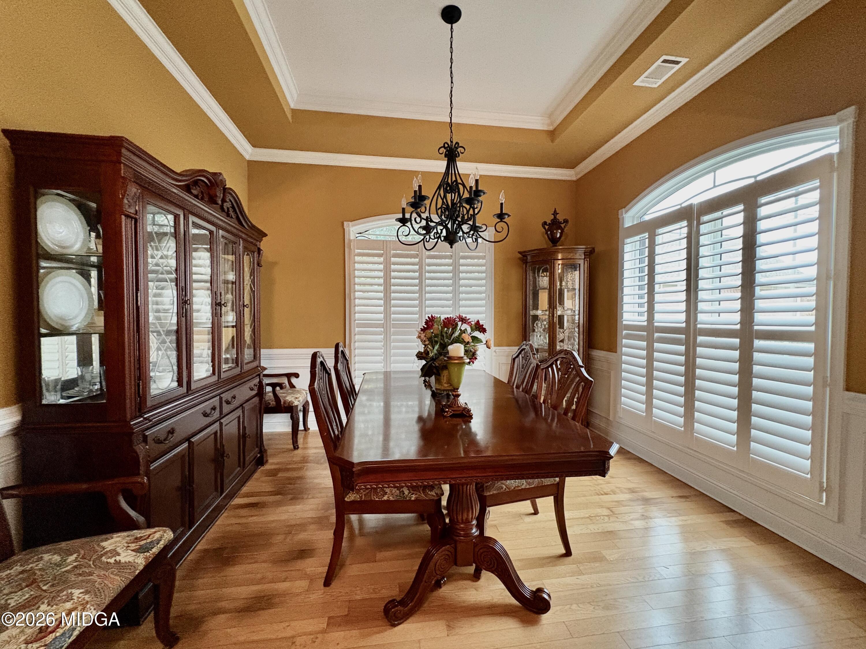 119 Bartlett Way Centerville, GA 31028 - Photo 6 of 48 a view of a dining room with furniture window and wooden floor