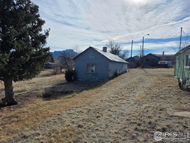 a view of a house with a snow