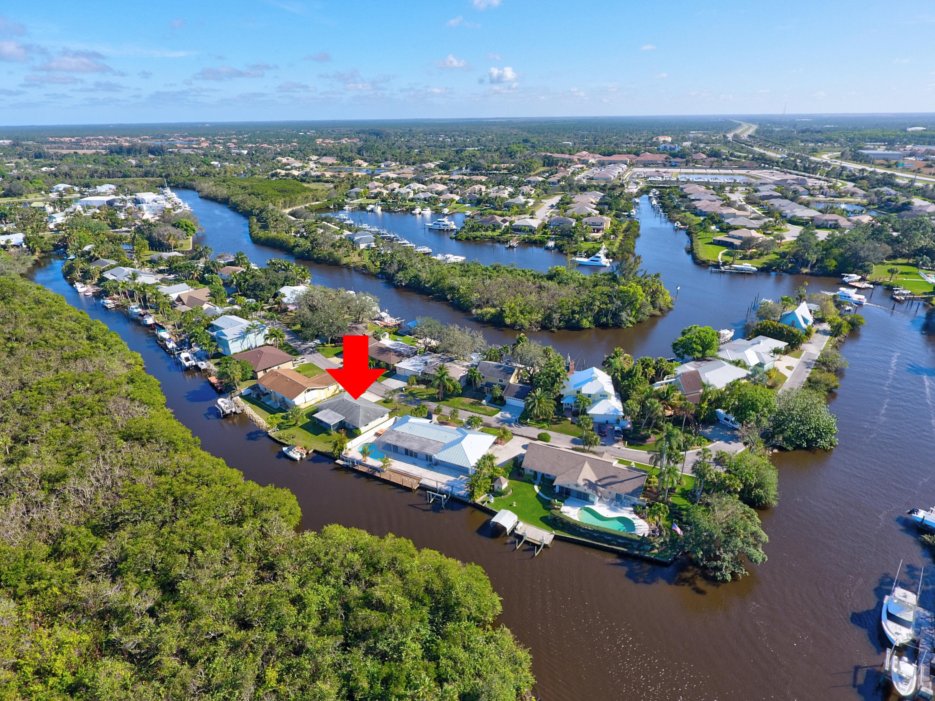785 Southwest Salerno Road Stuart, FL 34997 - Photo 8 of 51 Aerial