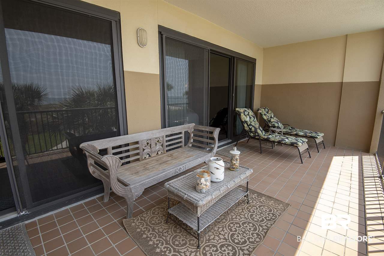 27284 Gulf Road, Unit 213 Orange Beach, AL 36561 - Photo 7 of 40 9x24' balcony facing the Gulf.