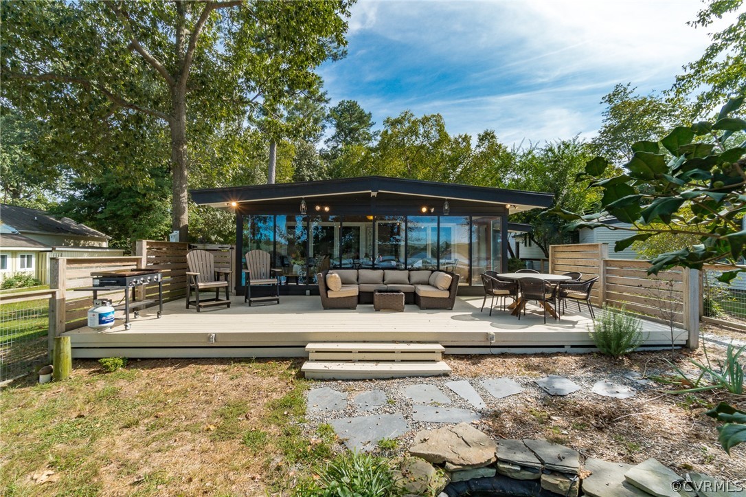 6279 Holly Trail Gloucester, VA 23061 - Photo 2 of 45 a view of house with swimming pool and sitting area