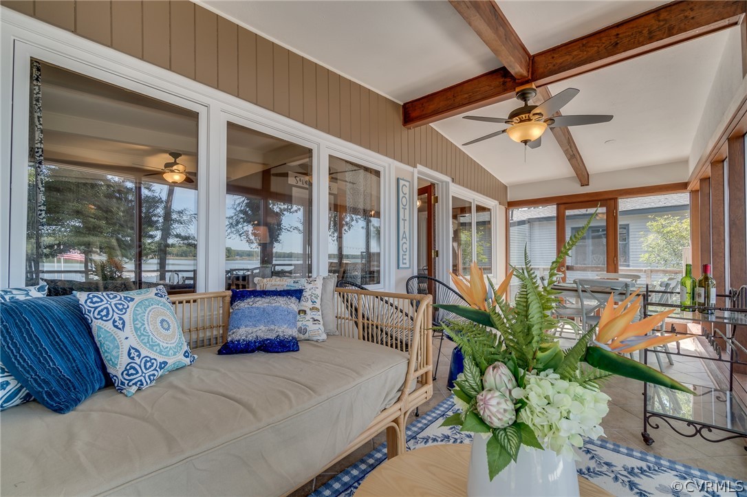 6279 Holly Trail Gloucester, VA 23061 - Photo 30 of 45 a bedroom with furniture and large windows