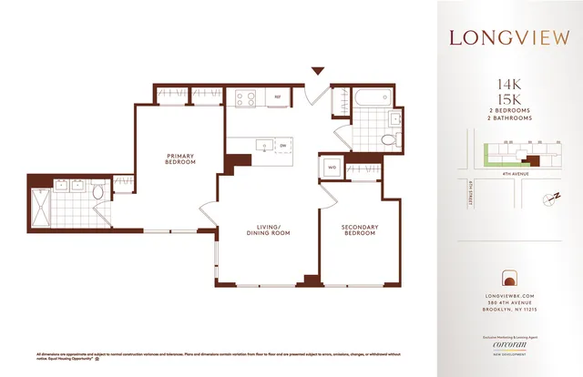 $5,786 | 380 4th Avenue, Unit 15K | Gowanus