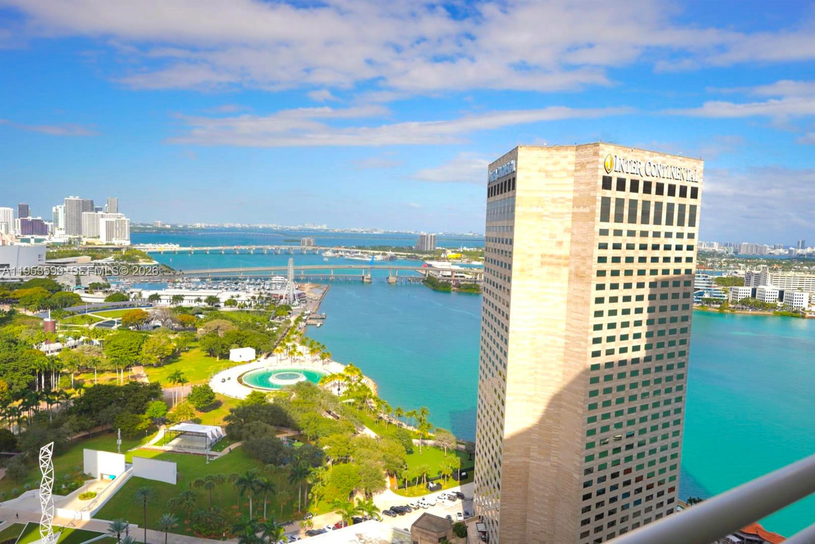 325 South Biscayne Boulevard, Unit 3314 Miami, FL 33131 - Photo 4 of 30 a view of a city with ocean