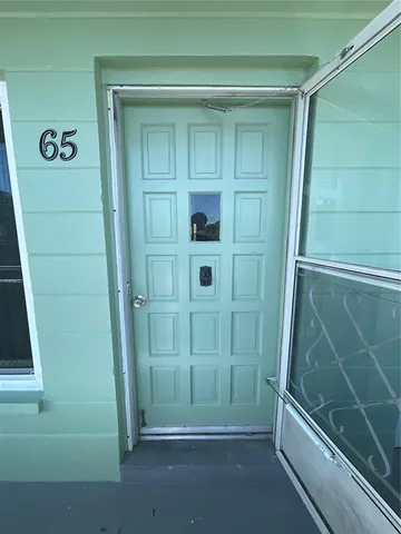a view of city from balcony