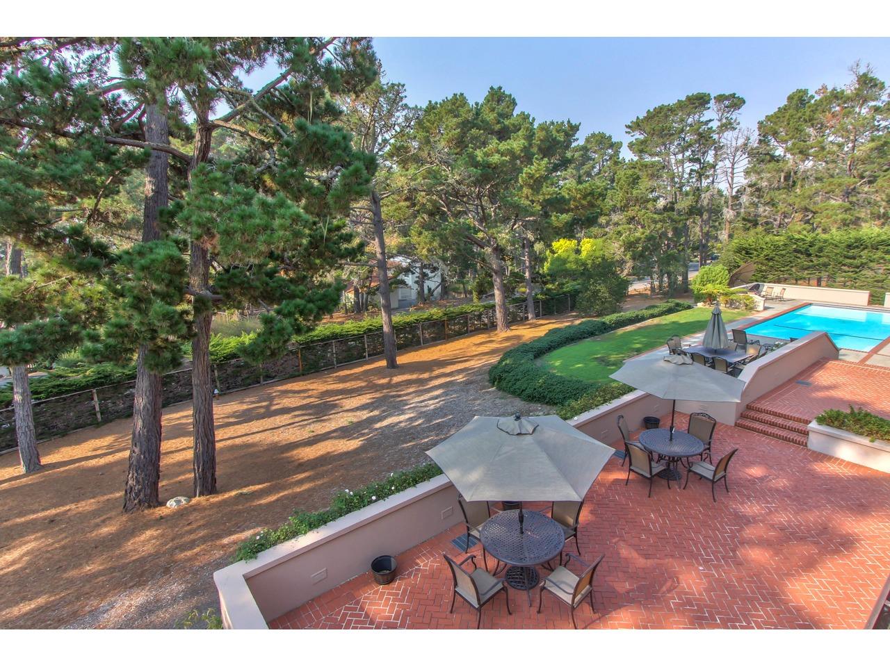3140 Spruance Road Pebble Beach, CA 93953 - Photo 58 of 70 a view of a backyard with sitting area