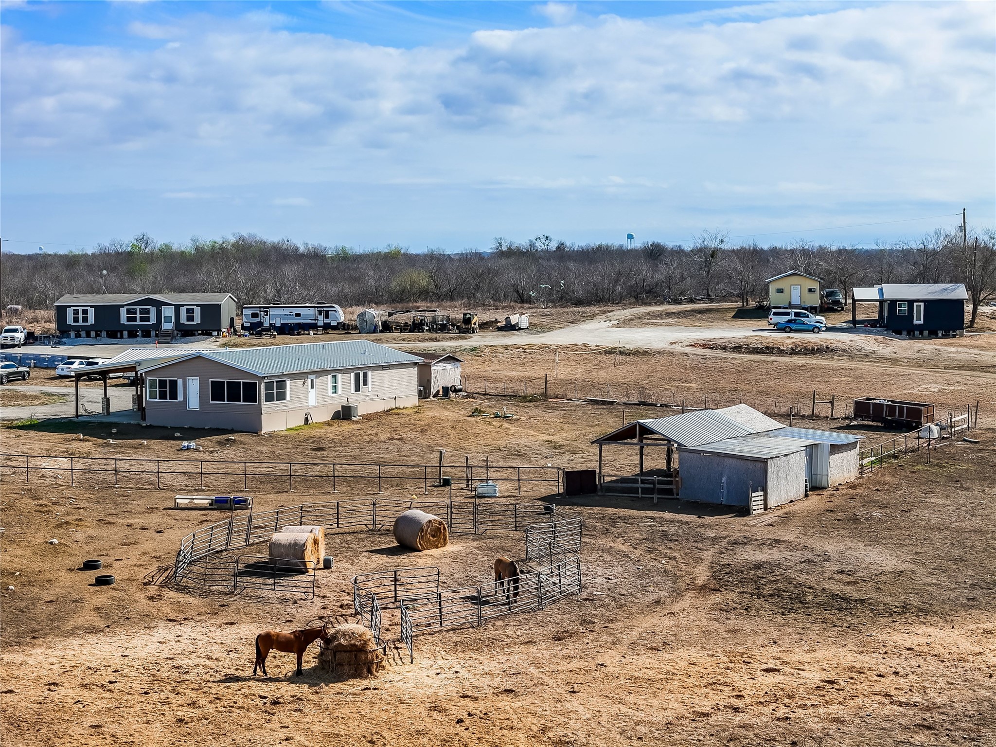 Tbd Giese Lane Elgin, TX 78621 - Photo 26 of 34 a view of a lake with houses