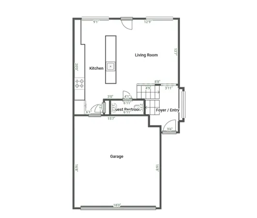 a picture of floor plan
