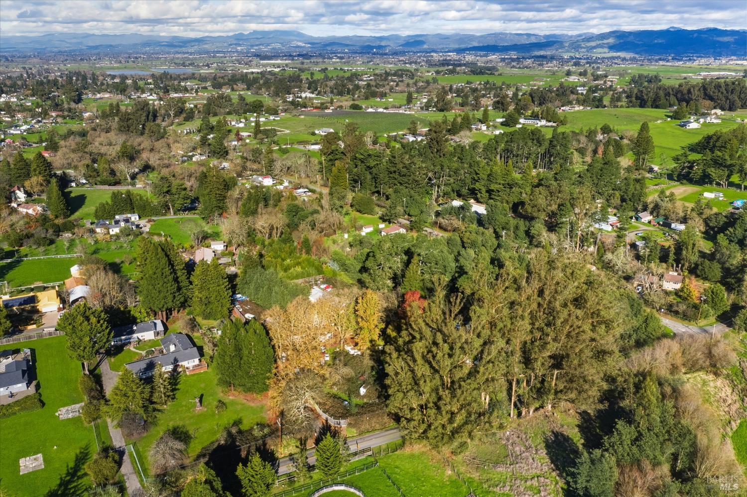 5070 Blank Road Sebastopol, CA 95472 - Photo 5 of 36 a view of a city and mountain