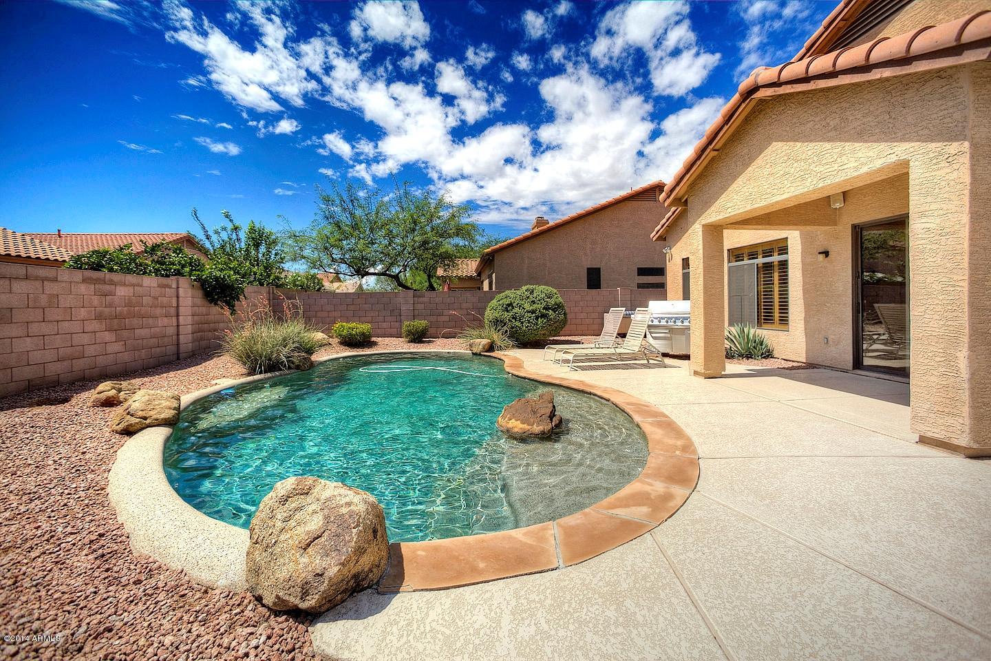 4415 East Jaeger Road Phoenix, AZ 85050 - Photo 19 of 24 Back Yard/Pool