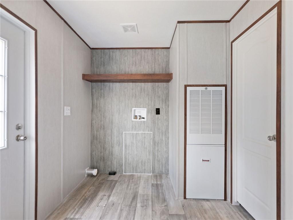 5224 Bogus Road Gainesville, GA 30506 - Photo 10 of 43 a view of a hallway with wooden floor and closet