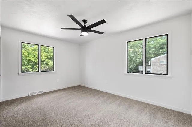 wooden floor in an empty room