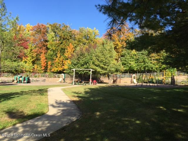323 Wedgewood Road Morganville, NJ 07751 - Photo 27 of 27 a view of yard with swimming pool and green space
