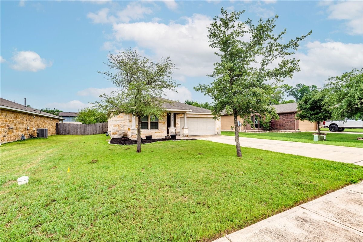 1061 Violet Lane Kyle, TX 78640 - Photo 27 of 34 Angled view of front of home