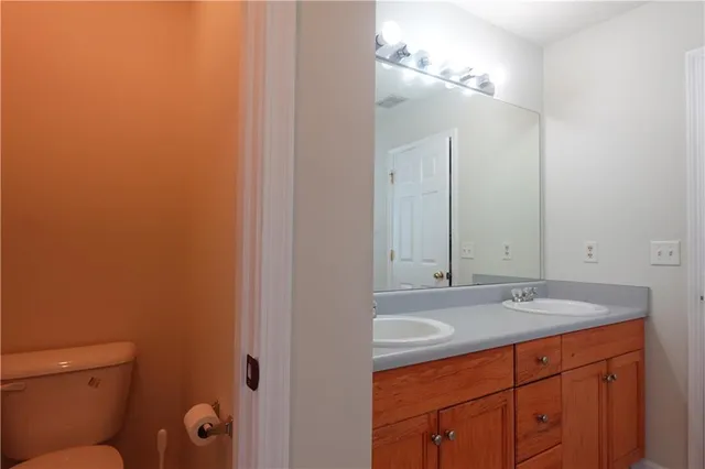 a view of hallway with an entryway