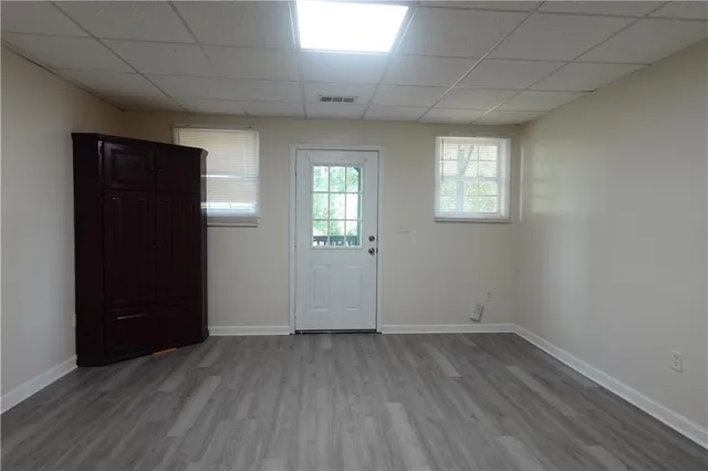 a view of a house with a park