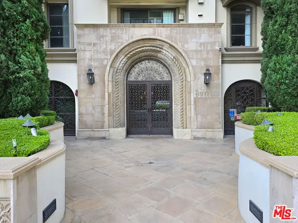 a view of building with garden