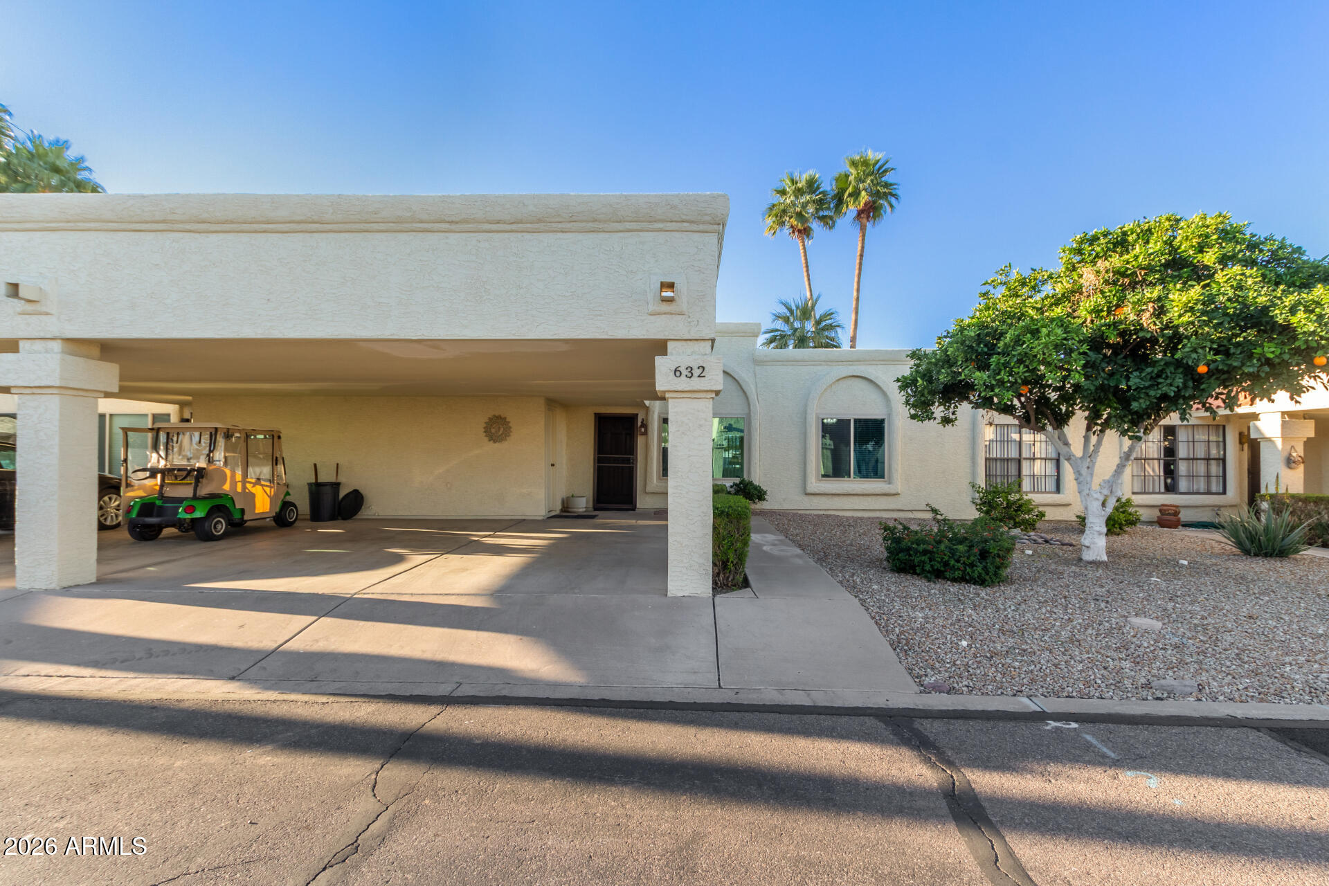 632 South 79th Way Mesa, AZ 85208 - Photo 25 of 30 a view of a house with a street