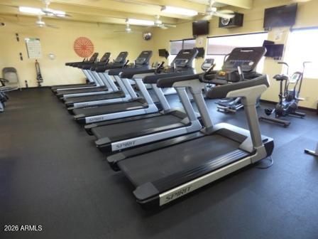 632 South 79th Way Mesa, AZ 85208 - Photo 27 of 30 a room with gym equipment