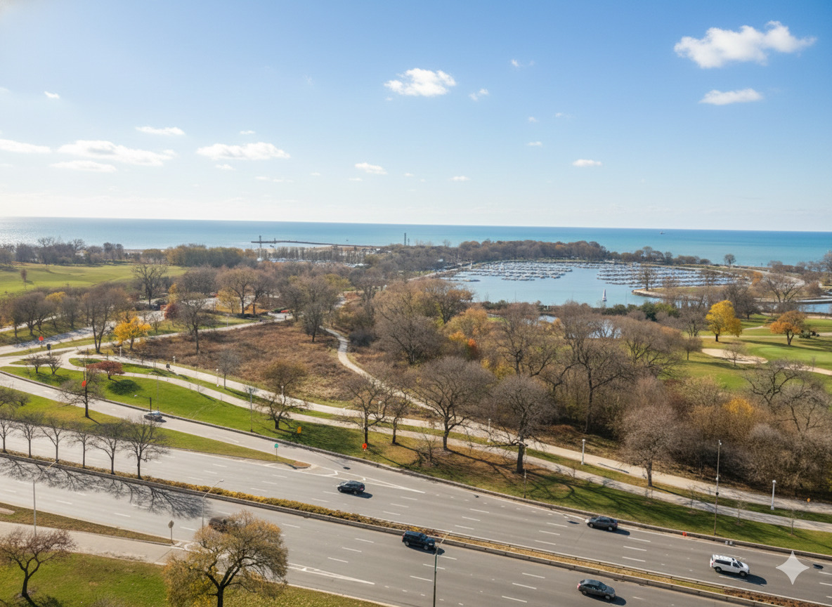 Undisclosed Address Chicago, IL 60613 - Photo 13 of 13 a view of a city