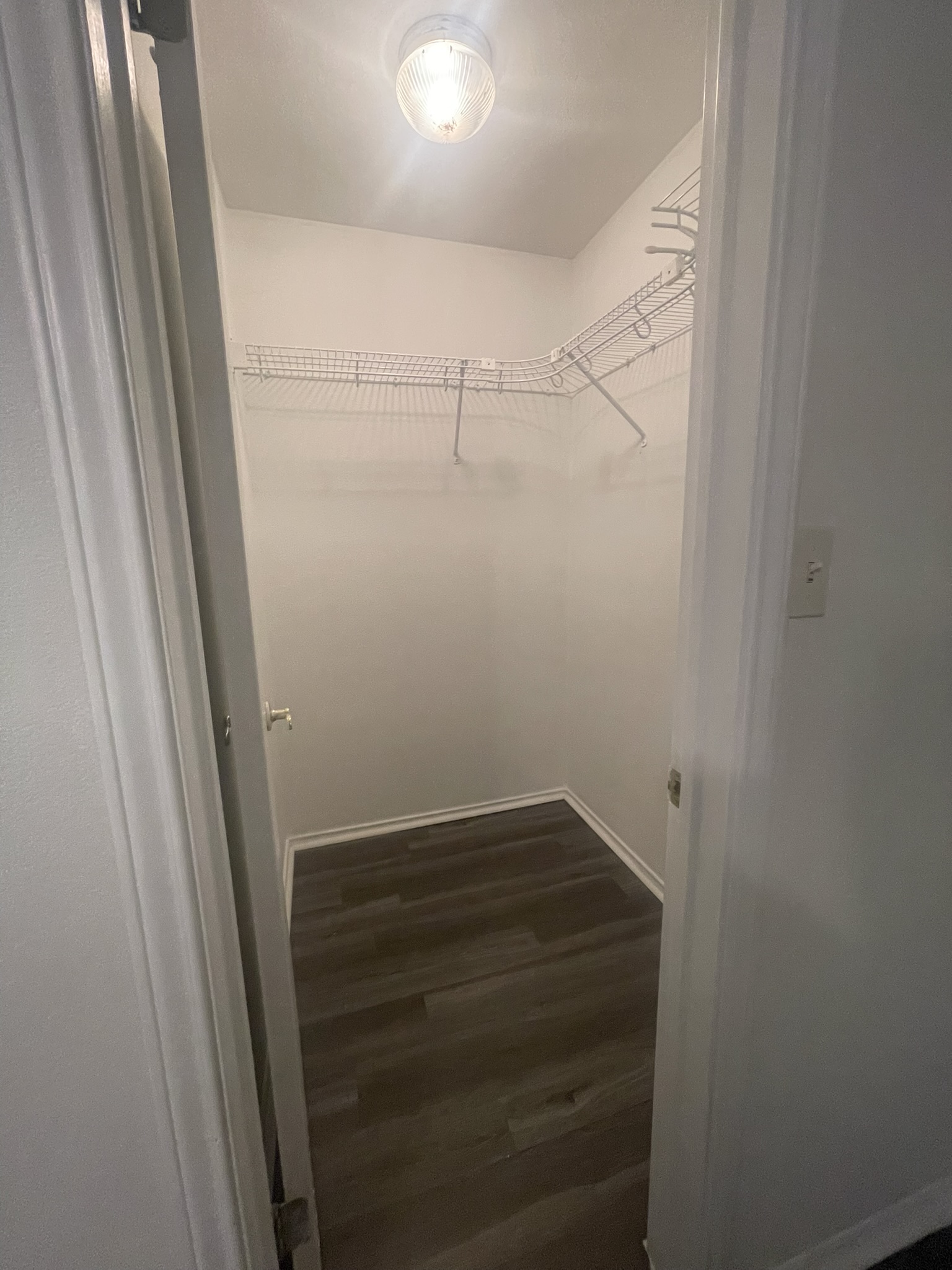 221 Britni Loop Kyle, TX 78640 - Photo 9 of 20 Walk in closet with dark wood-style flooring