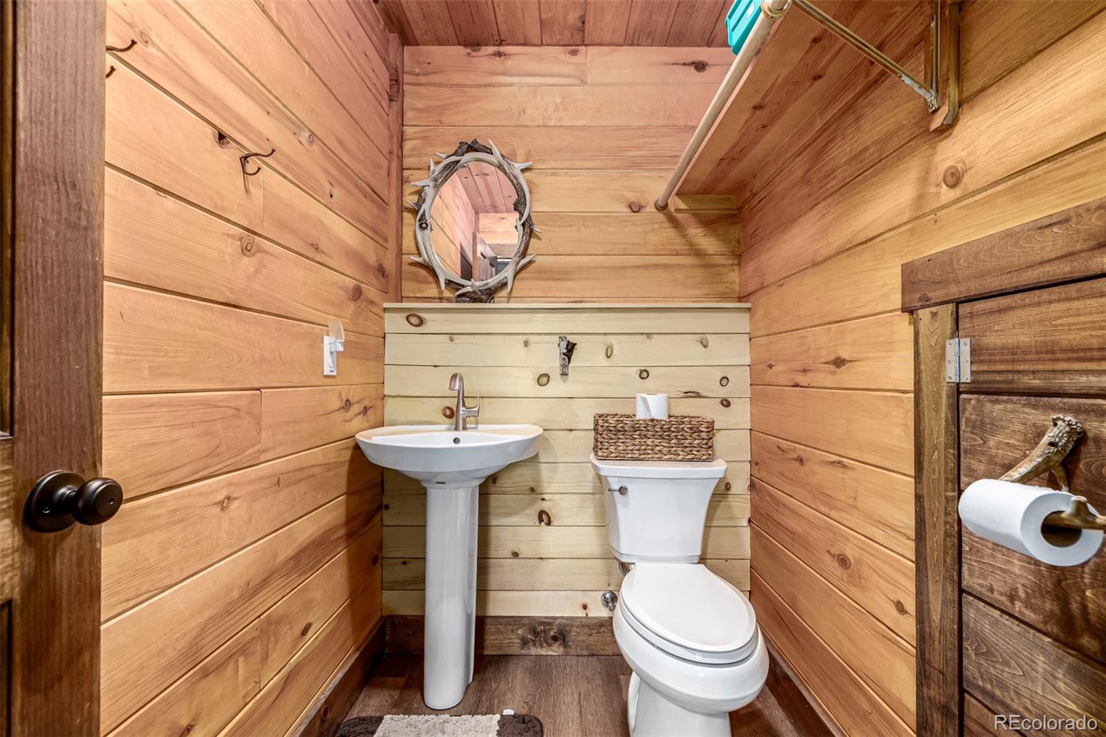116 Dakota Path Lake George, CO 80827 - Photo 25 of 38 a bathroom with a sink toilet and shower