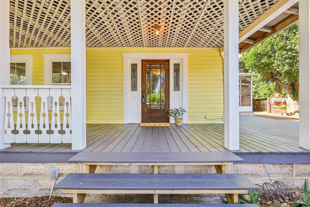 1190 Old Mt Dora Road Eustis, FL 32726 - Photo 9 of 69 a view of front door of house with wooden floor