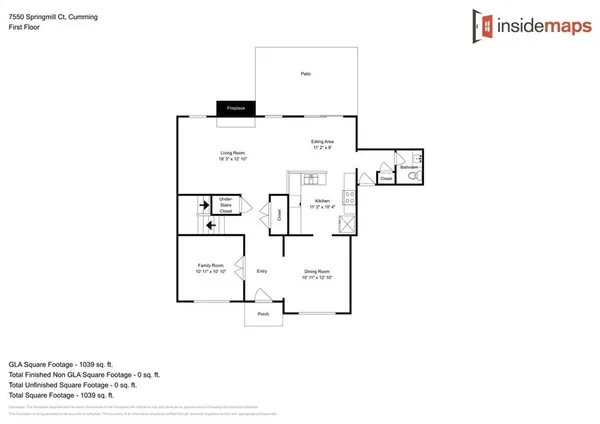 $2,425 | 7550 Springmill Court, Cumming, GA 30028