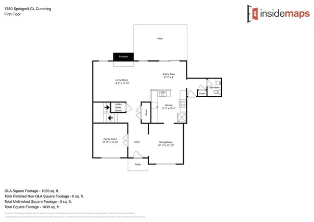 $2,575 | 7550 Springmill Court, Cumming, GA 30028