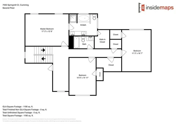 $2,425 | 7550 Springmill Court, Cumming, GA 30028