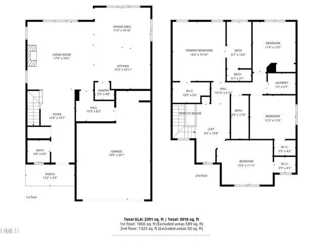 $479,900 | 352 Cascade Hills Lane, Wake Forest, NC 27587