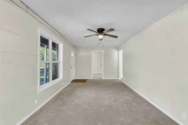 wooden floor in an empty room