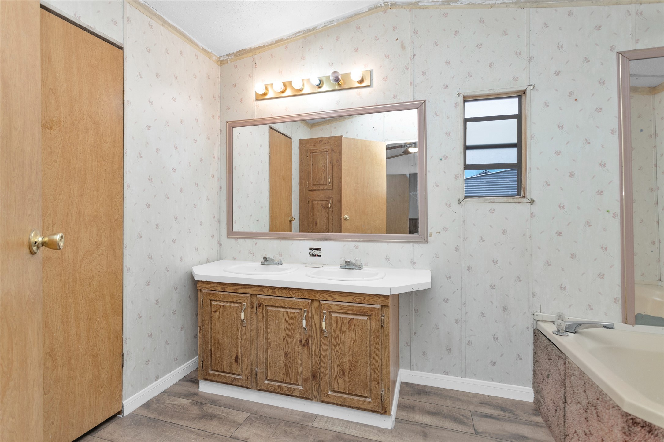 Split A Tall Pine Road Navasota, TX 77868 - Photo 22 of 22 a bathroom with a sink and a mirror