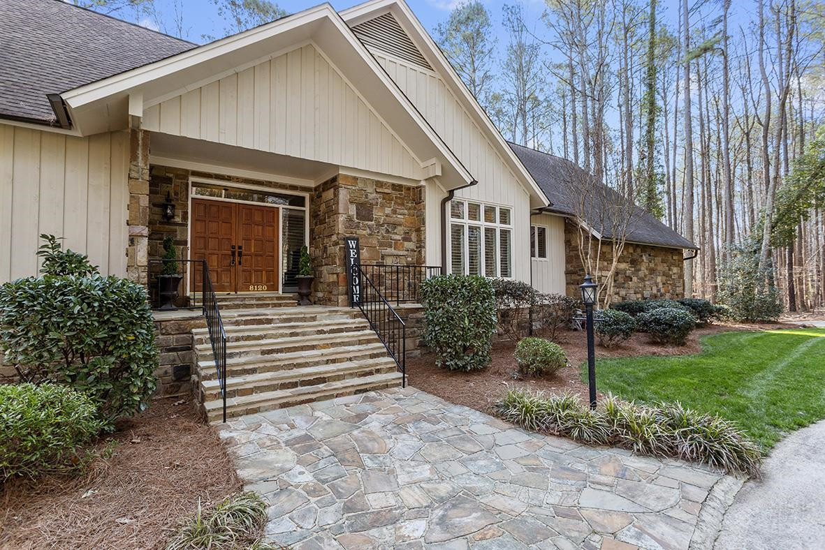 8120 Hawkshead Road Wake Forest, NC 27587 - Photo 7 of 70 a view of a house with a yard