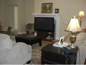 214 Rockingham Road Johnson City, TN 37615 - Photo 3 of 12 living room with FP
