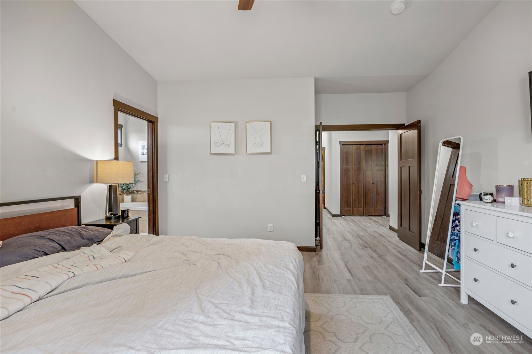 7521 Broadway Everett, WA 98203 - Photo 13 of 25 a bedroom with a bed and a dresser