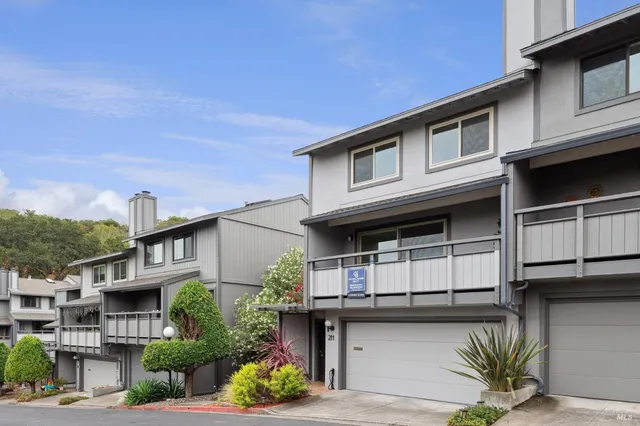 a house view with a outdoor space