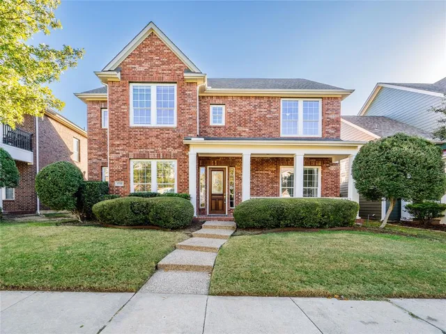 a front view of a house having yard