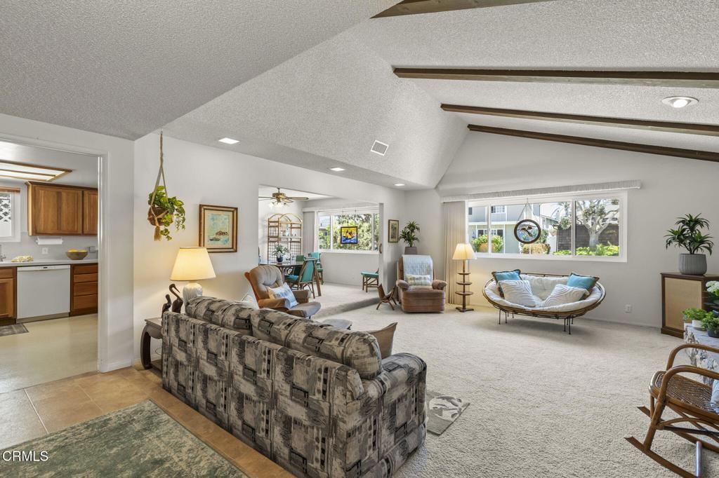 4907 Island View Street Oxnard, CA 93035 - Photo 3 of 44 a living room with furniture and a large window