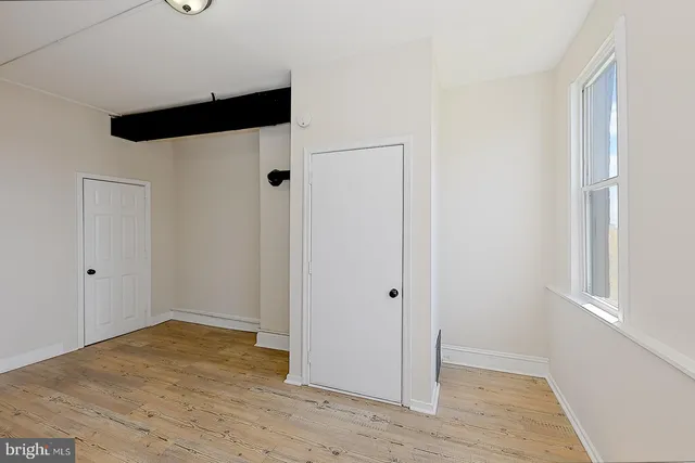 wooden floor in an empty room