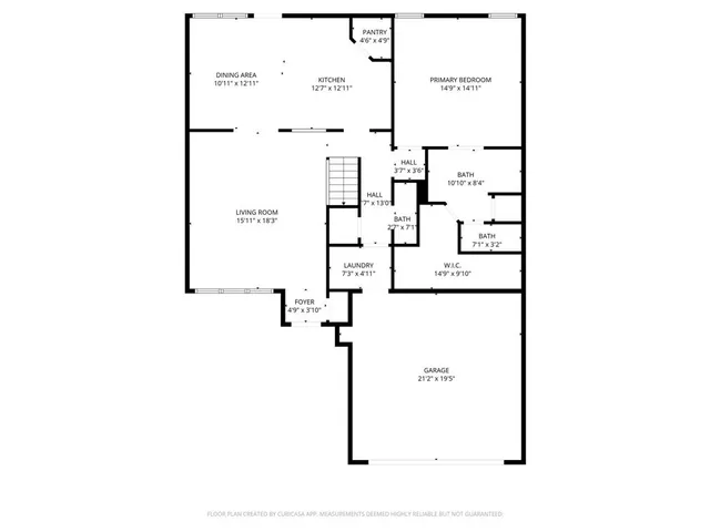 a picture of a floor plan