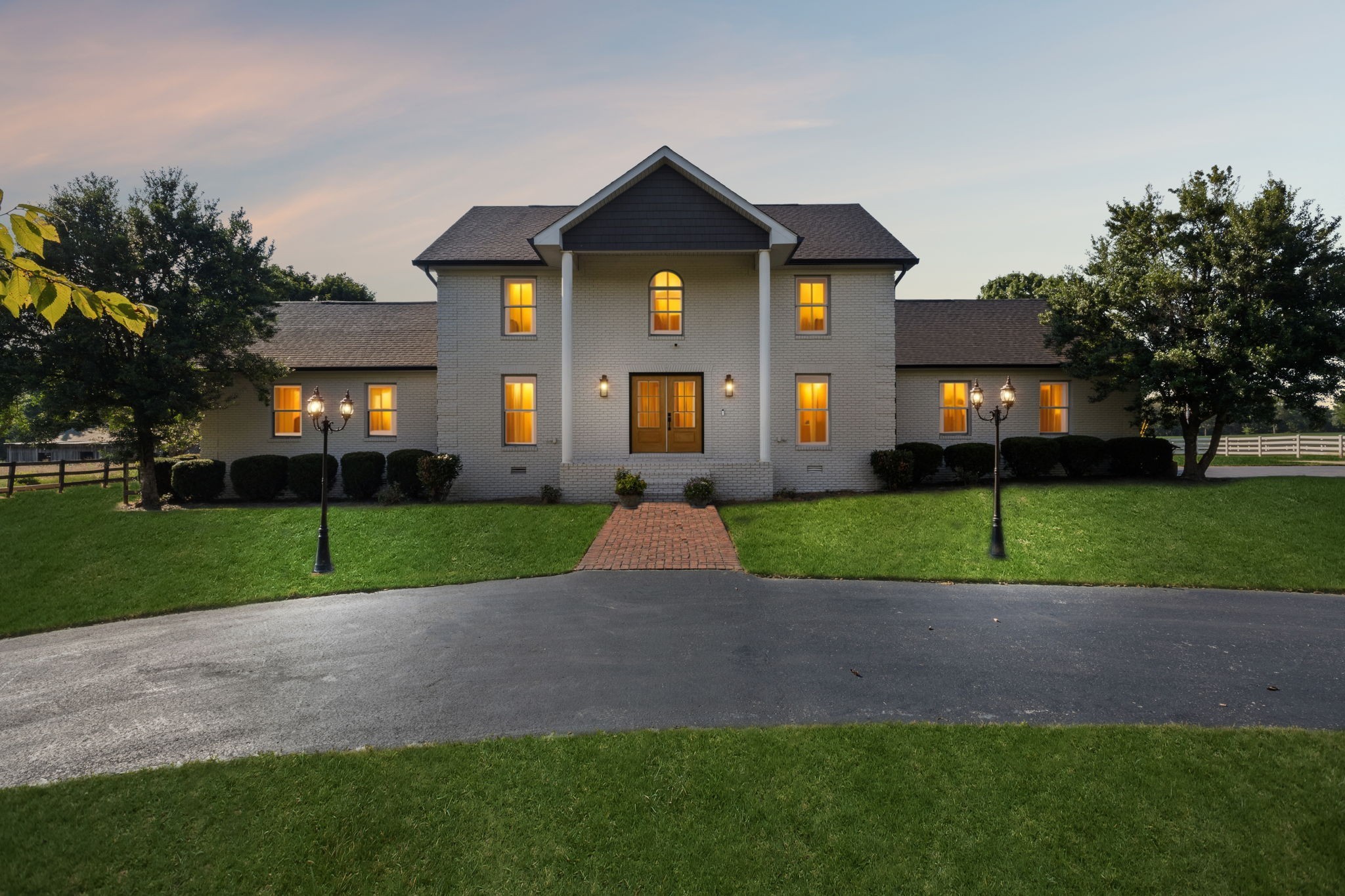 3935 Harmony Grove Road Hopkinsville, KY 42240 - Photo 58 of 64 a front view of house with yard and green space
