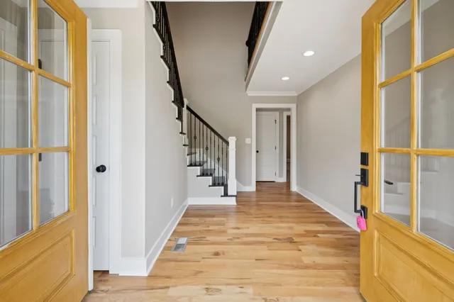 a view of an entryway