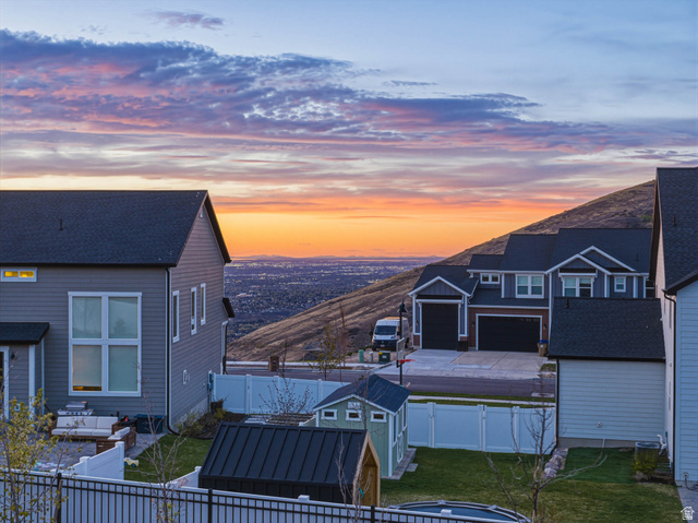 2487 Canyon Wild Road, Unit 413 Draper, UT 84020 - Photo 73 of 75 Water view with a fenced backyard